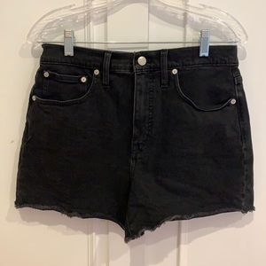 Madewell High Rise Denim Shorts